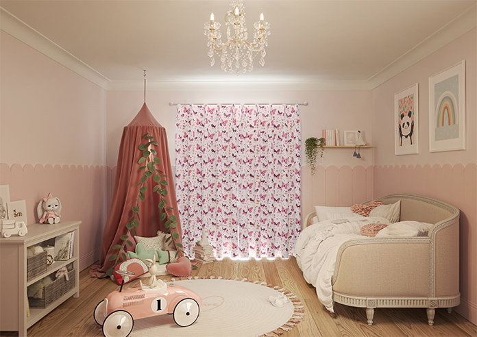 Butterfly Garden, Precious Pinks - Made to Measure Curtains - Image 15